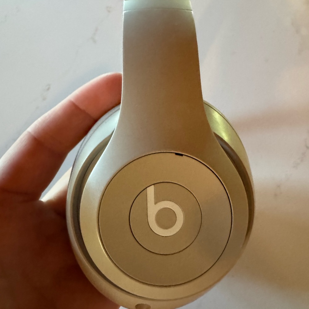 Gold Over-Ear Headphones with Premium Design